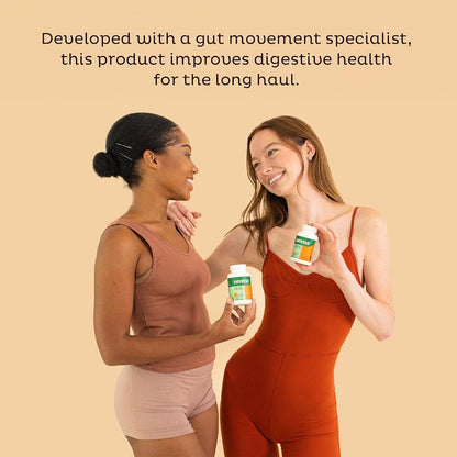 Emma Gut Health Doctors Endorsed Supplement - 60 Capsules - Relief from Gas and Bloating, - Gut Health & Colon Cleanse Formula